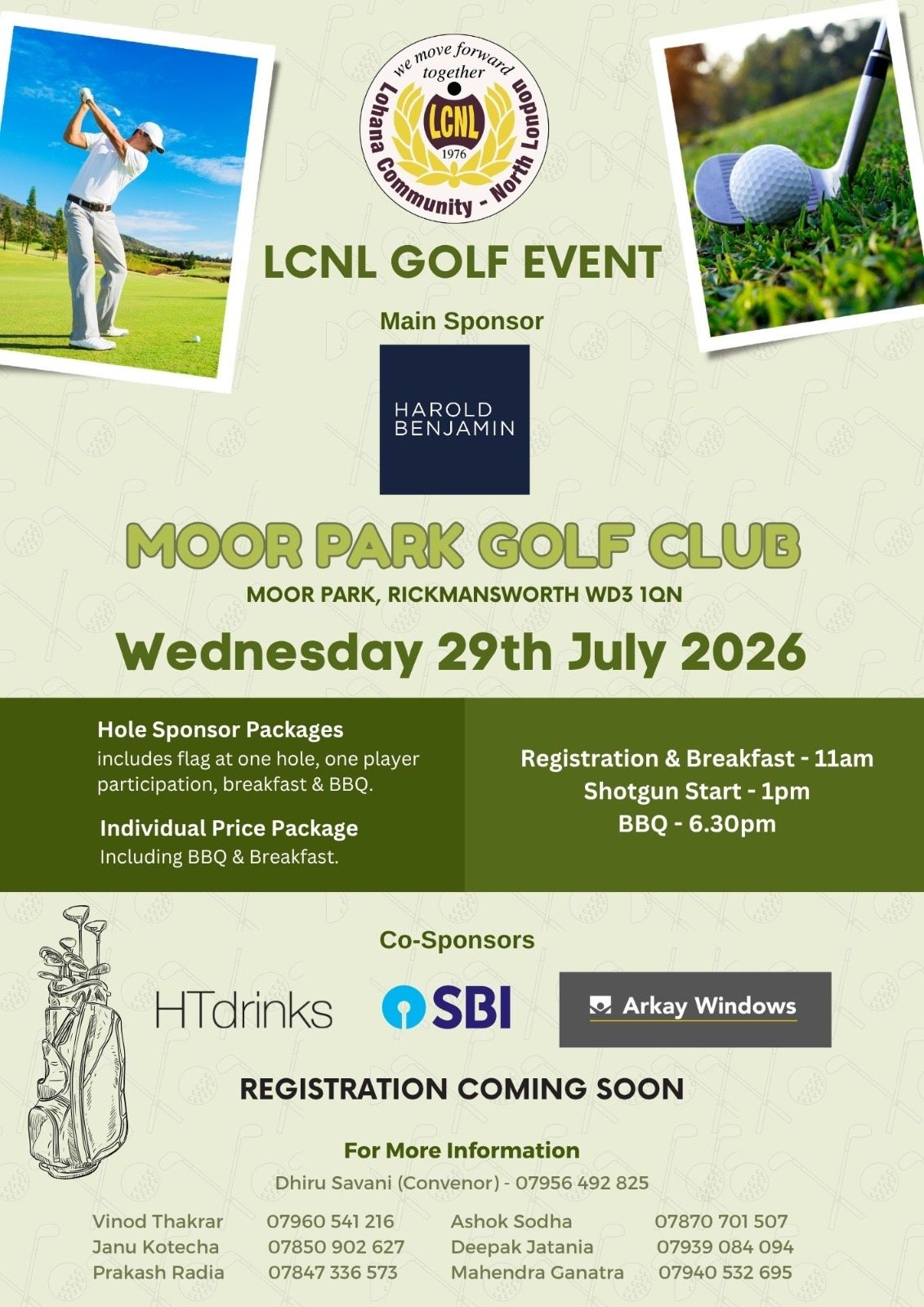 LCNL Golf Event 2026